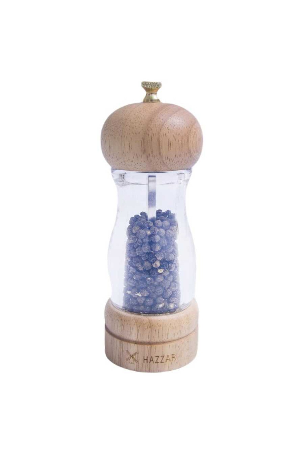 Akrilik Ahşap Biber Değirmeni Çelik 16 Cm (DCAA-160)