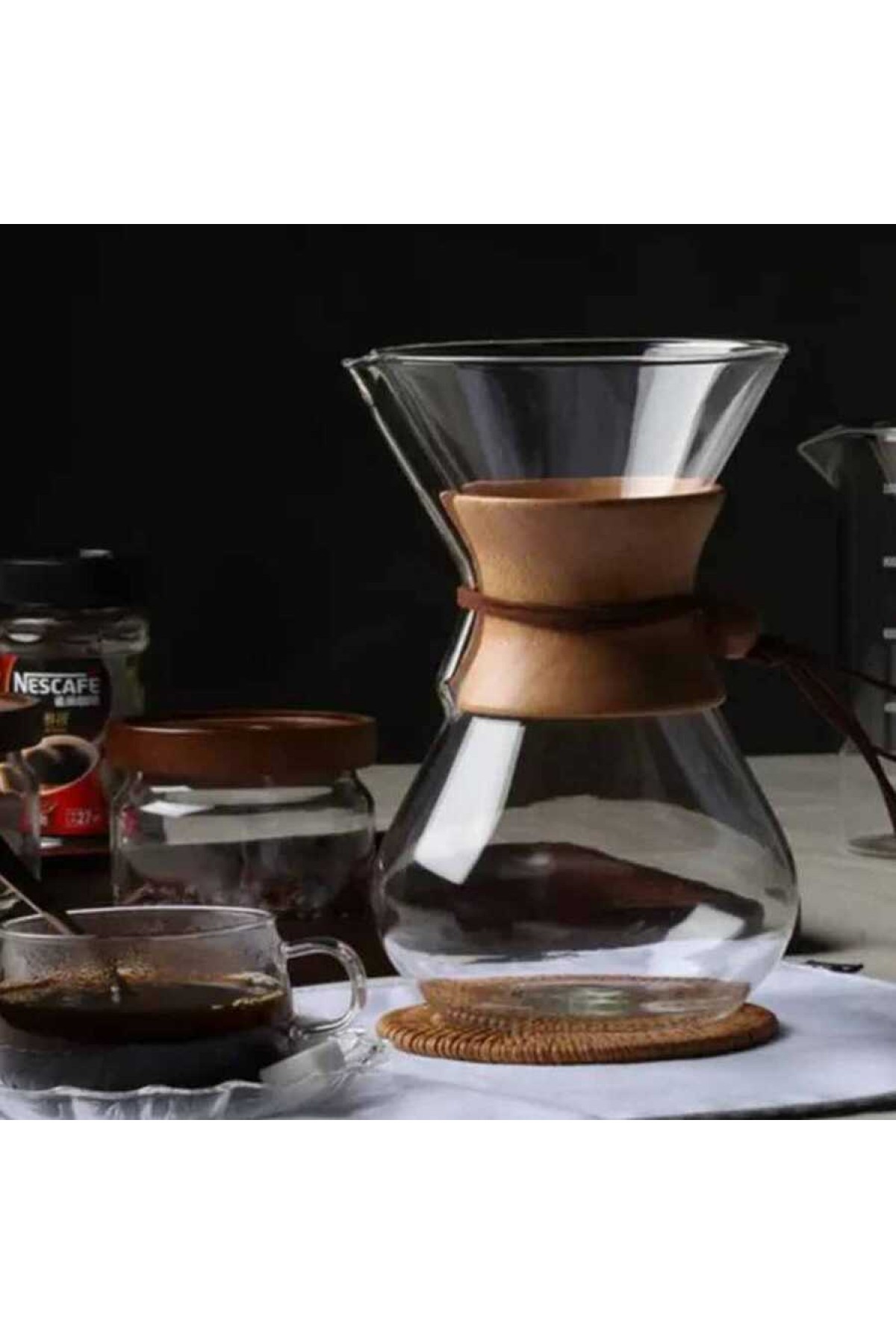 Cam Kahve Demleme 800 Ml (CK-800A)