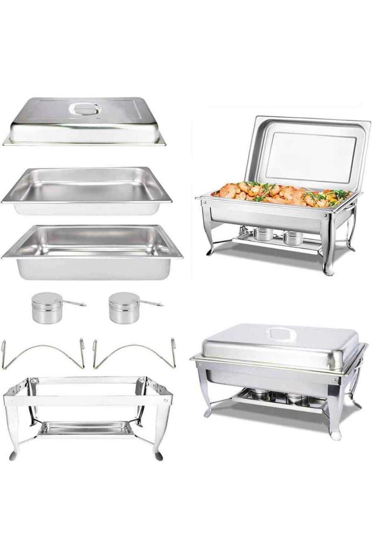 Chafing Dish Reşo Ekonomik 9 L (CDE-9)