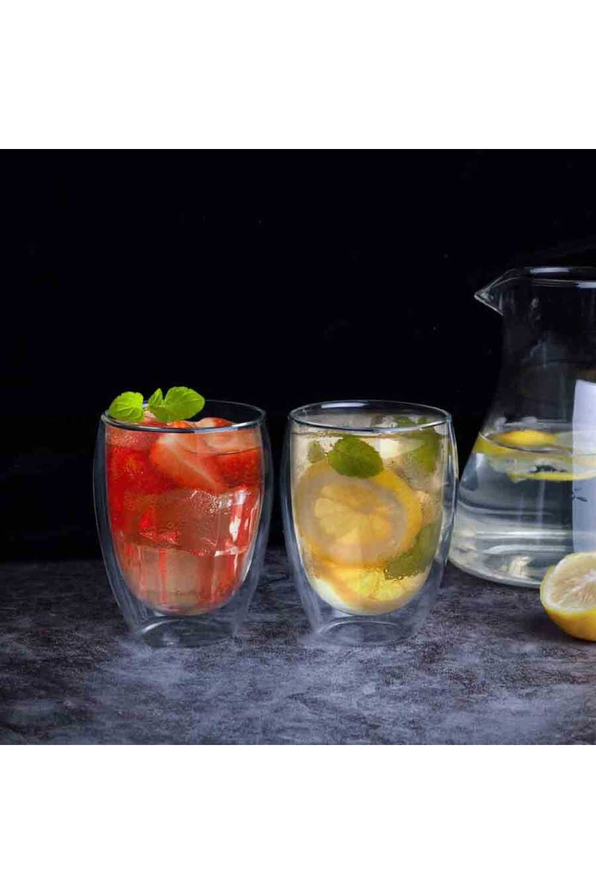 Çift Katman Bardak Düz 500 Ml (ÇKBD-500)