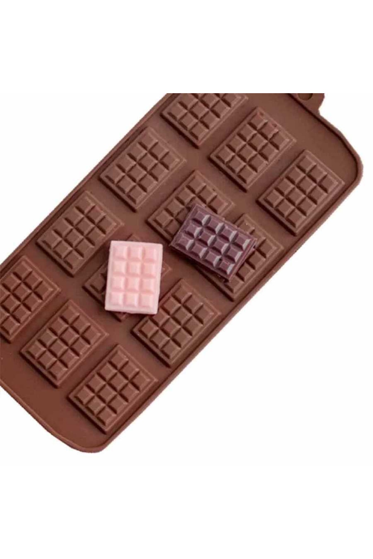 Çikolata Kalıbı - Silikon - Mini Tablet (MNT-12)