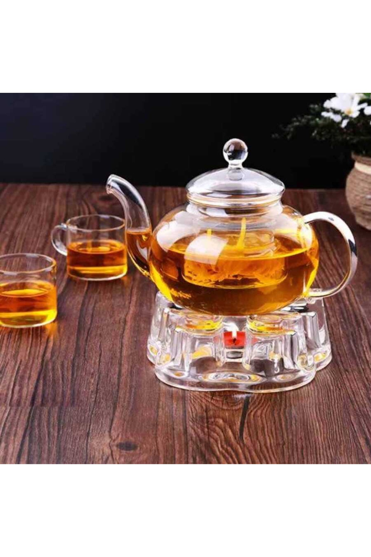 Demlik 450 Ml - Cam Süzgeç (CD-450C)