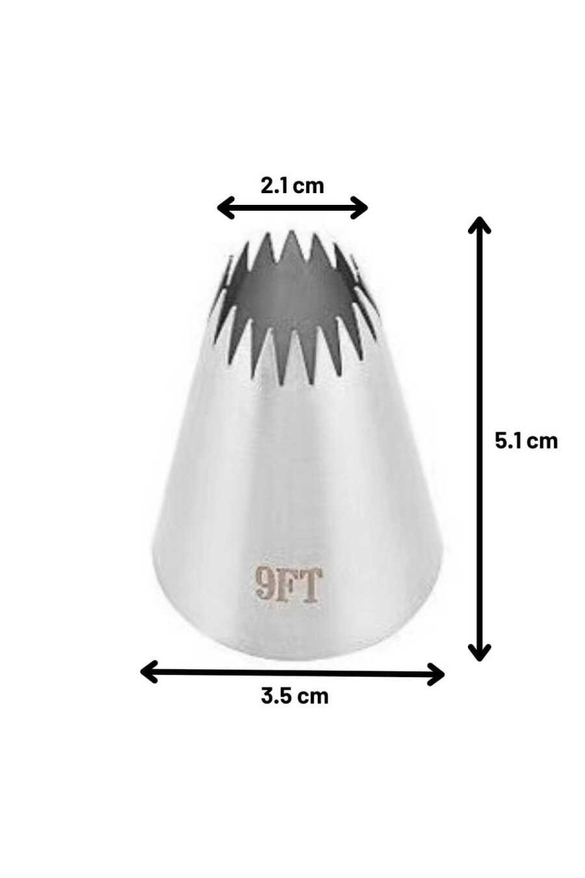Duy Açık Yıldız 18 Diş 35x21x51 Mm (DY-9FT)